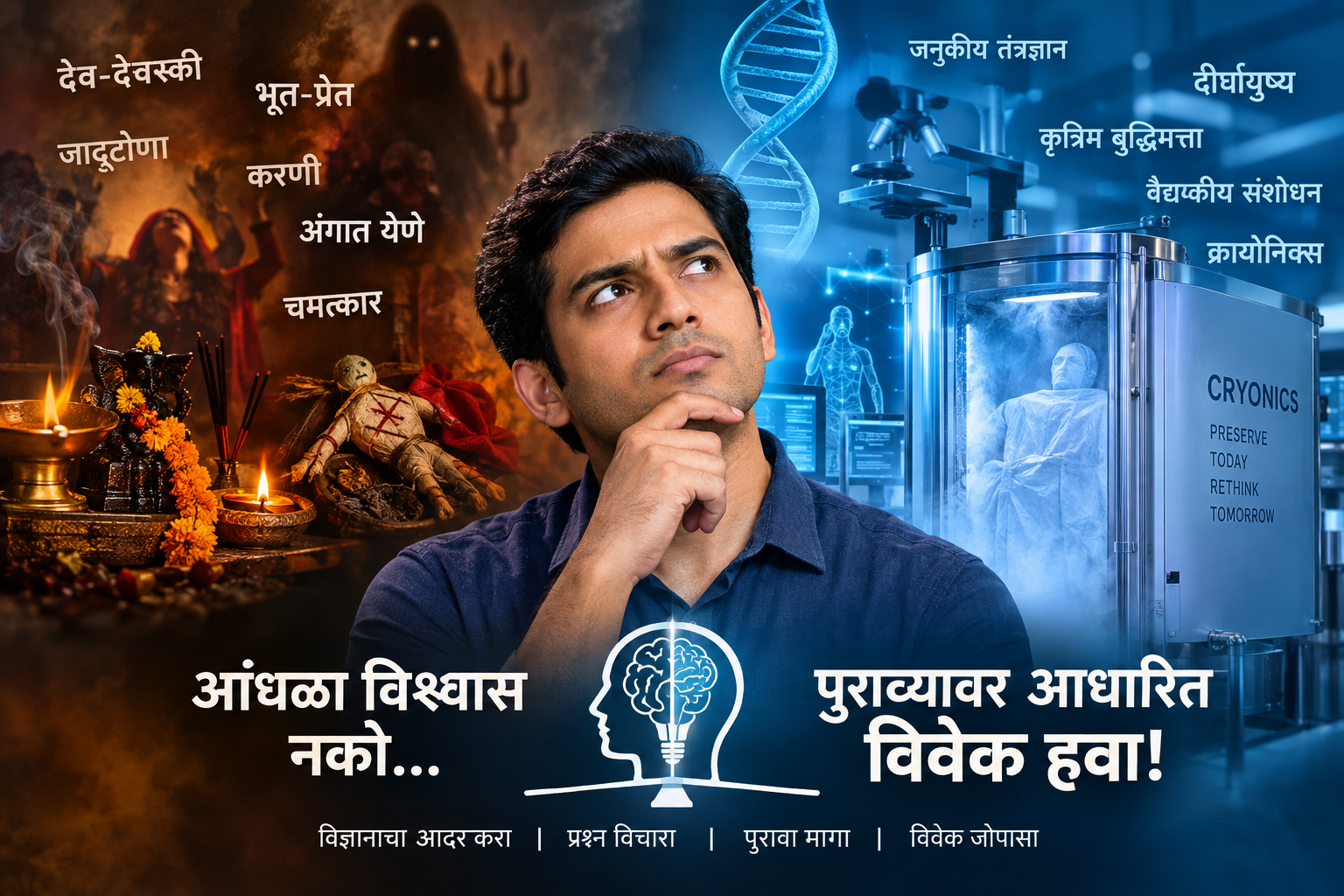 अंधश्रद्धा केवळ धार्मिक नव्हे तर वैज्ञानिकही; दोन्हीसाठी विवेकवाद अनिवार्य